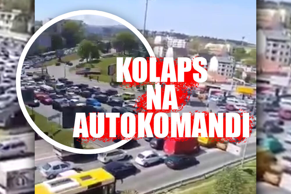 AU, KAKAV KOLAPS! SVI SE SJATILI NA AUTOKOMANDU: Praznična EUFORIJA već drma Beograd! (VIDEO)