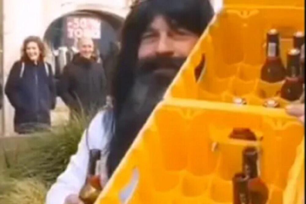 UMISLIO DA JE ISUS HRIST PA JE KRENUO DA RADI NEVIĐENU STVAR: Snimak izazvao lavinu komentara i OSUDA (VIDEO)