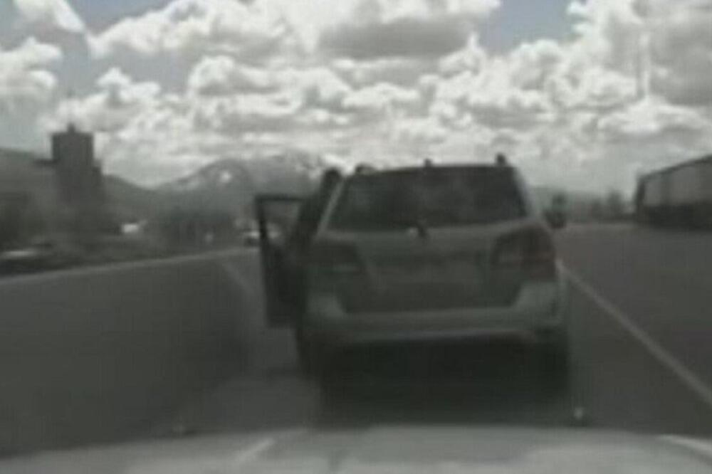 POLICIJA JURILA "DIVLJEG VOZAČA", KADA SU GA STIGLI ZATEKLI SU PRIZOR IZ FILMOVA: Dal' je moguće? (VIDEO)