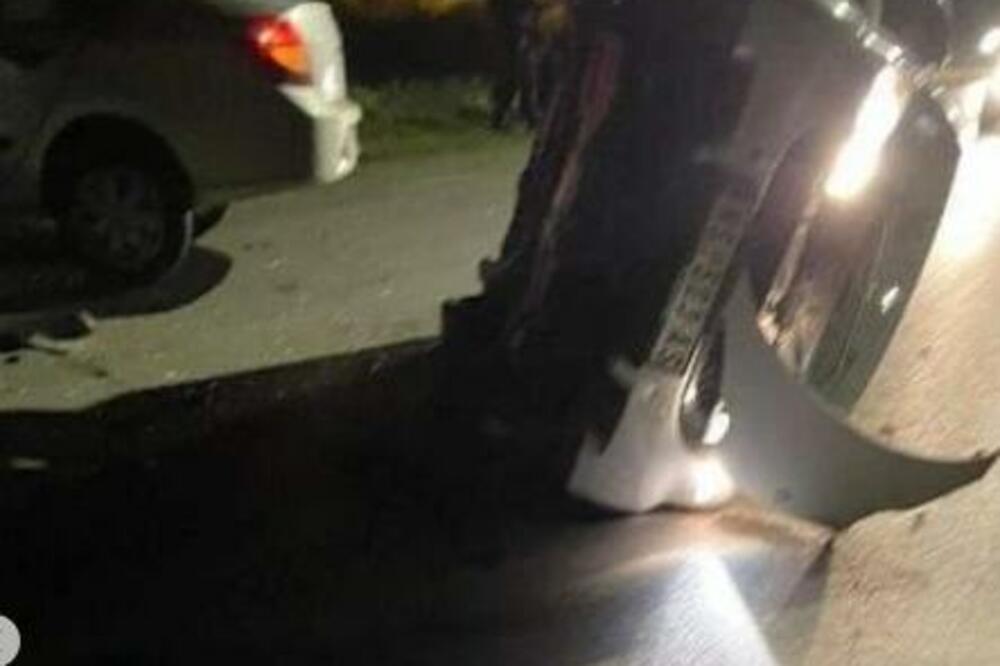 UŽASNA SAOBRAĆAJNA NESREĆA U NOVOM SADU: Automobil potpuno razvaljen! (FOTO)