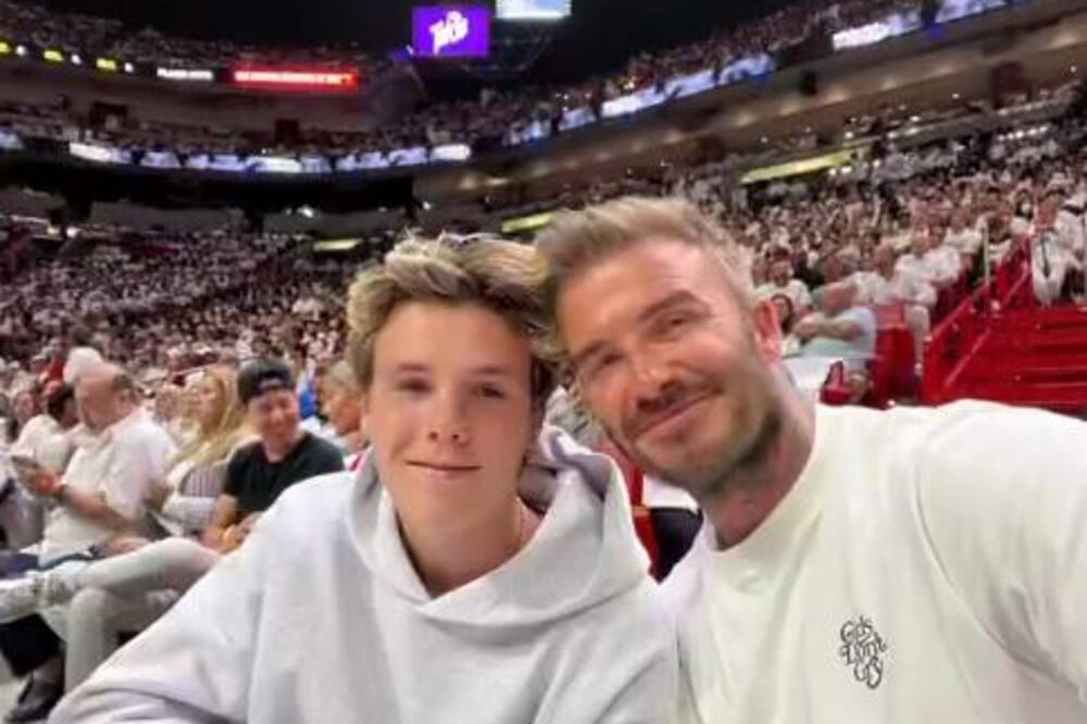 DEJVID BEKAM GLEDAO OBRAČUN BATLERA I BOGDANOVIĆA: Bolje nego mizeriju Mančestera... (FOTO)