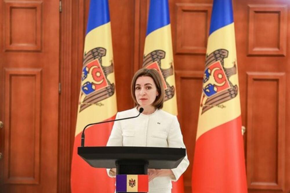 Predsednica Moldavije Maja Sandu