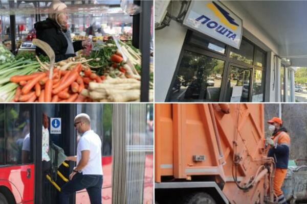 DETALJAN SPISAK POŠTA, MARKETA, PIJACA I TRŽNIH CENTARA KOJI ĆE RADITI ZA PRAZNIKE:Pogledajte radno vreme za 1. maj