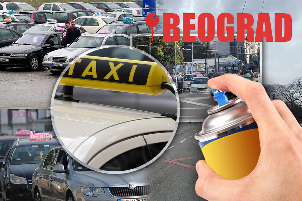 VELIKA IZMENA NA ULICAMA BEOGRADA! Taksi vozila će od 9. maja biti u samo 1 BOJI, a evo zašto je baš ona izabrana!