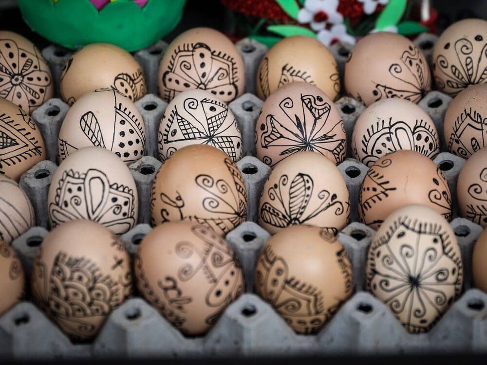 Tehnika šaranja jaja voskom