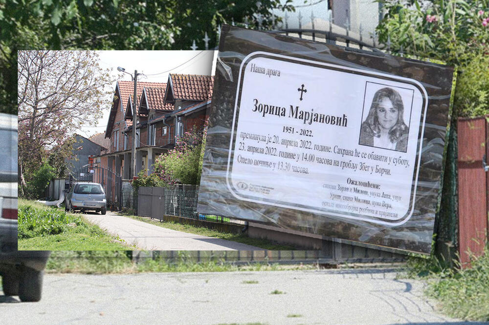 MUK ISPRED KUĆE MARJANOVIĆA U BORČI! Na kapiji stoji UMRLICA (FOTO)