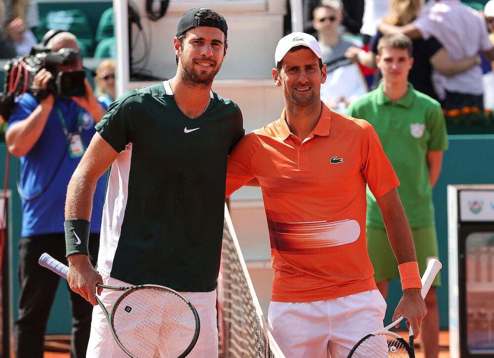 Karen Hačanov i Novak Đoković
