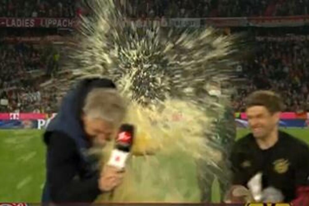 ŠTA ĆE ANA REĆI CRNI BASTIJANE? Niko nije znao šta se sprema - Švajni okupan pivom! (VIDEO)