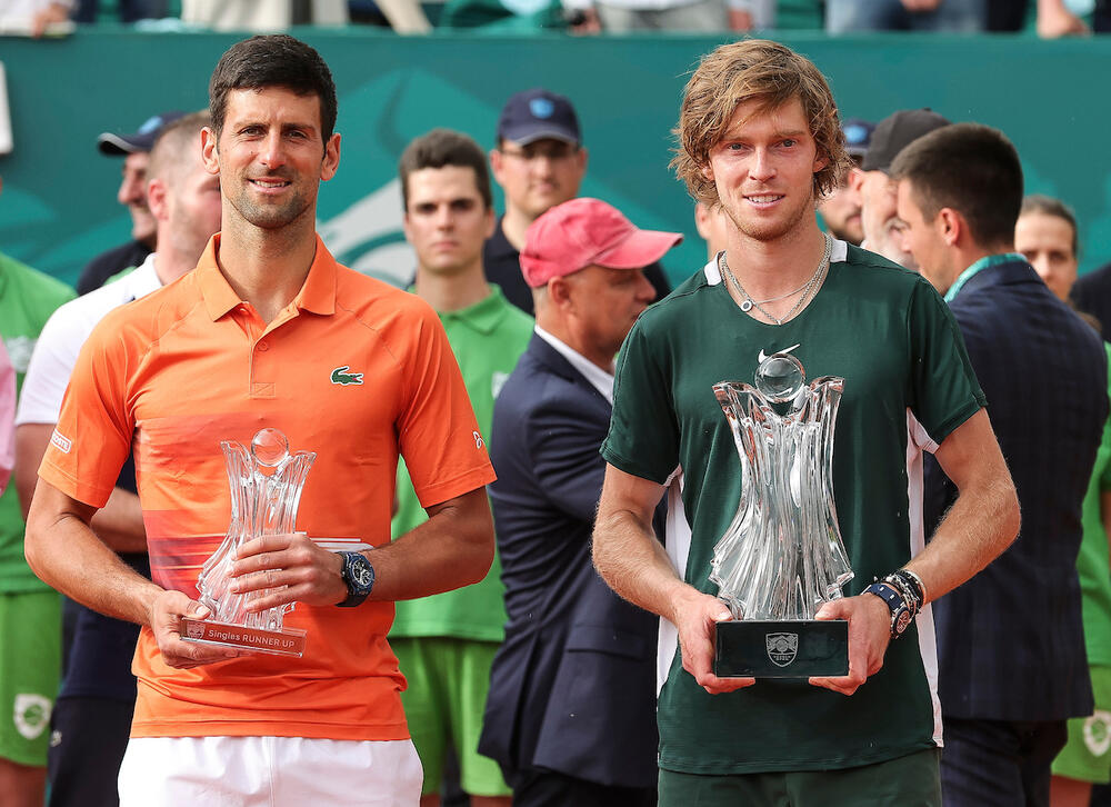 Novak Đoković i Andrej Rubljov