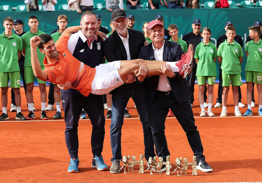 Serbia open, Novak Đoković, Miljan Amanović, Gebhard Fil Grič, Marjan Vajda