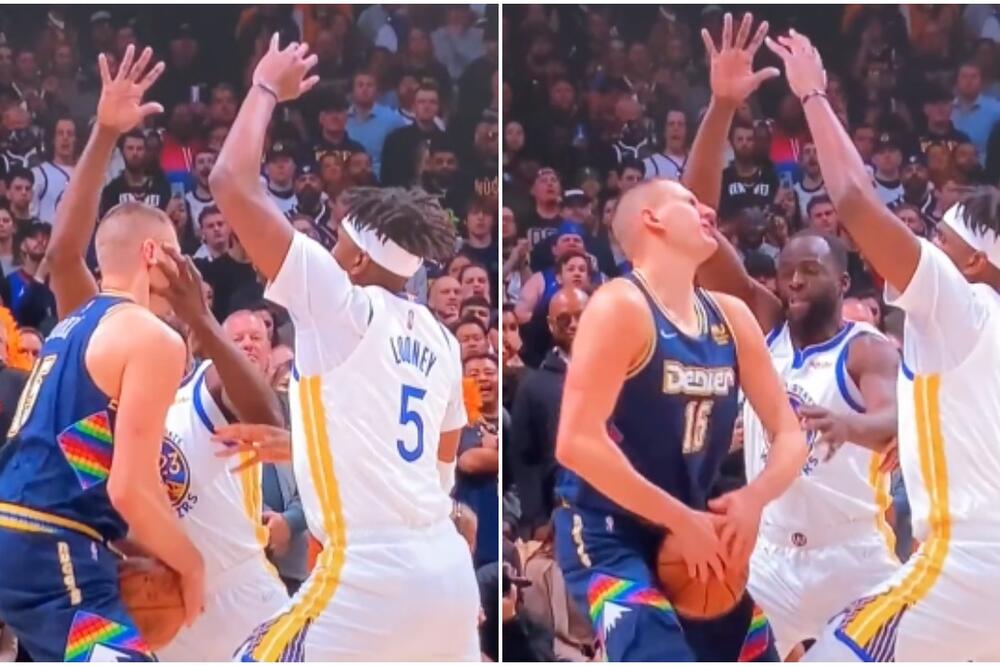 NE BIRAJU SREDSTVA: Grin gurnuo PRST U OKO Jokiću, dosuđen običan faul?! (VIDEO)