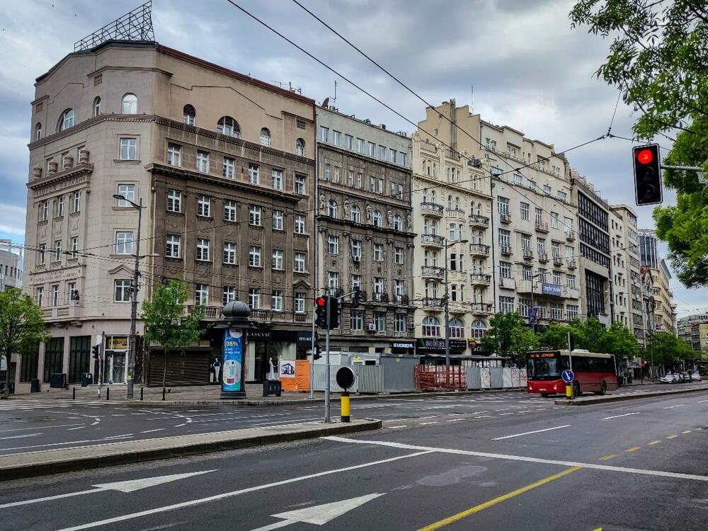 Beograd, Prazne ulice