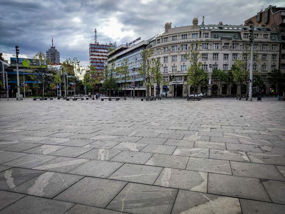 Beograd, Prazne ulice