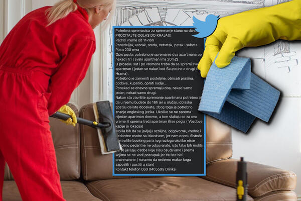 NAJSRAMNIJI OGLAS U SRBIJI IKADA? Drinka traži žene za STAN NA DAN, a od USLOVA NAM SE DIŽE KOSA NA GLAVI! (FOTO)