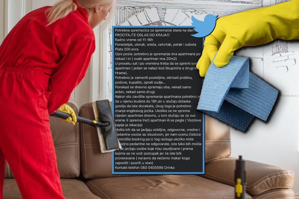 NAJSRAMNIJI OGLAS U SRBIJI IKADA? Drinka traži žene za STAN NA DAN, a od USLOVA NAM SE DIŽE KOSA NA GLAVI! (FOTO)