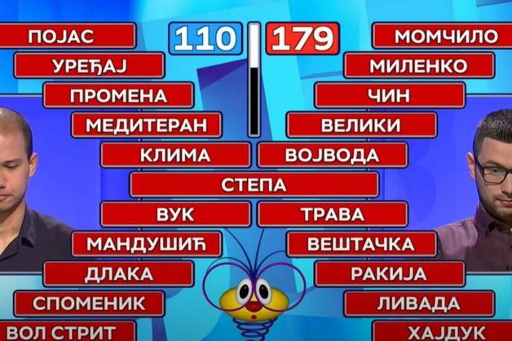 LUKI JE VODITELJKA SLAGALICE 2 PUTA REKLA "SVAKA ČAST": Impresionirao i gledaoce, KAKAV TAKMIČAR! (VIDEO)