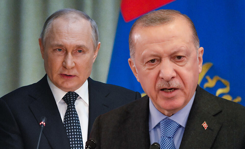 Erdogan Putinu izrazil podporo mirovnim prizadevanjem v Ukrajini