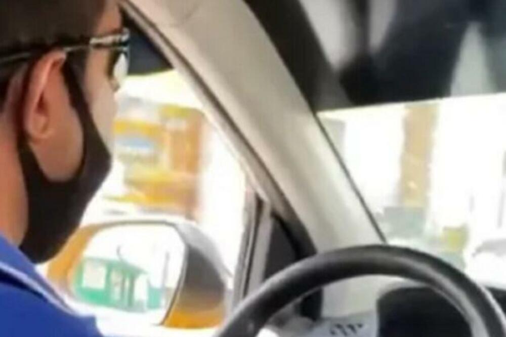 DEVOJKA ZVALA TAKSI PREKO APLIKACIJE:Kad je videla ŠTA radi taksista,želudac joj se PREVRNUO,sve je SNIMALA (VIDEO)