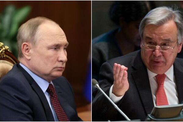 GUTEREŠ DANAS RAZGOVARAO I SA PUTINOM: Najvažnija tema bila nuklearka u Zaporožju, a ovo su rešili oko žitarica!