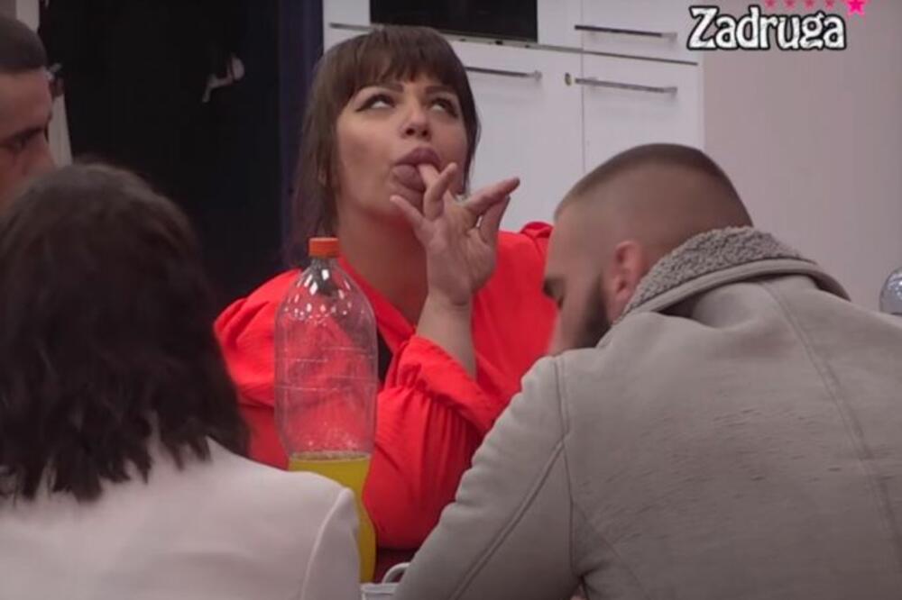 MORBIDNE SCENE MILJANE KULIĆ U ZADRUZI! Gurala prste u usta, a razlog će vas ZAPREPASTITI: Spominje se i UBISTVO!