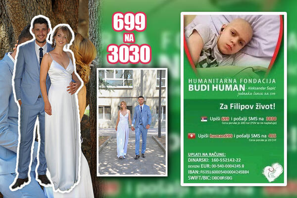 MARIJA JE SVOJU VENČANICU STAVILA NA LICITACIJU ZA FILIPA: Za Espreso otkriva šta stoji iza HUMANOG POTEZA (FOTO)