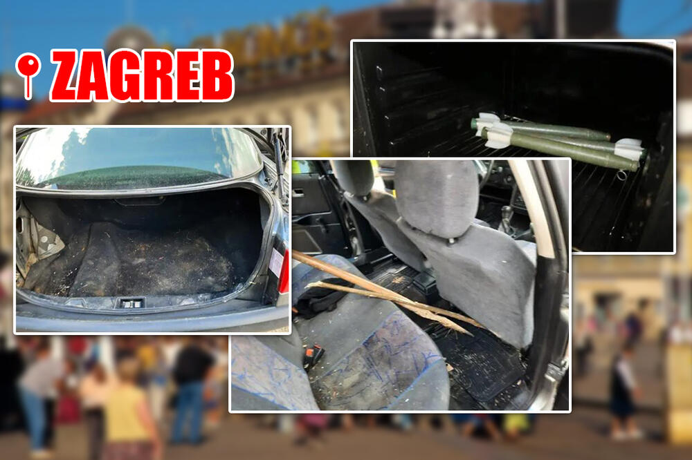 OVO JE GEPEK AUTOMOBILA U KOJEM SU VOZILI BIZNISMENA U ZAGREBU: Terali ga da sam sebi ISKOPA GROB! (FOTO)