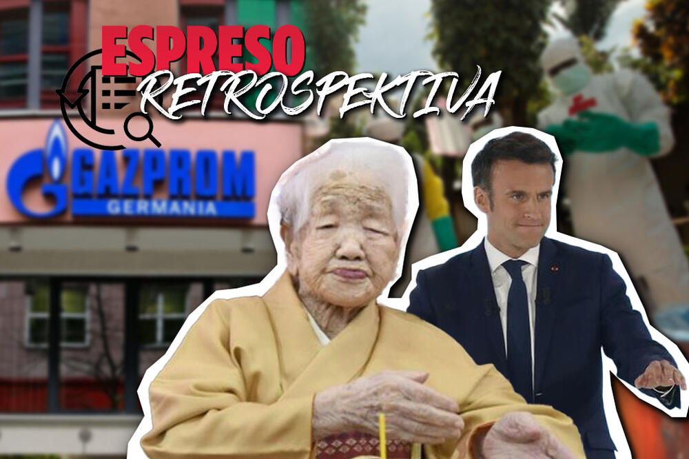 ESPRESO RETROSPEKTIVA: Preminula NAJSTARIJA žena na svetu, proglašena NOVA EPIDEMIJA, Gasprom ZAVRNUO SLAVINU!