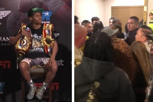 OPŠTI HAOS I RASULO - BOKSER UTRČAO U MASU: Napali mu majku! Buka, udarci i psovke (VIDEO)