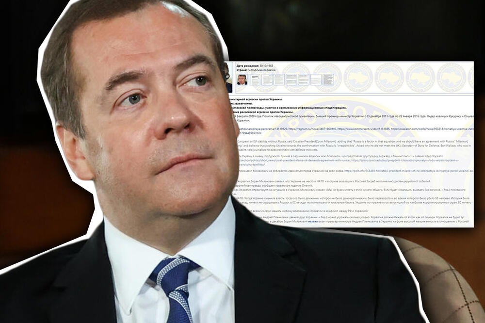 PRETI IM ODMAZDA KIJEVA?! Medvedev tvrdi da se PREDSEDNIK OVE BALKANSKE države našao na NEPRIJATELJSKOM SPISKU!