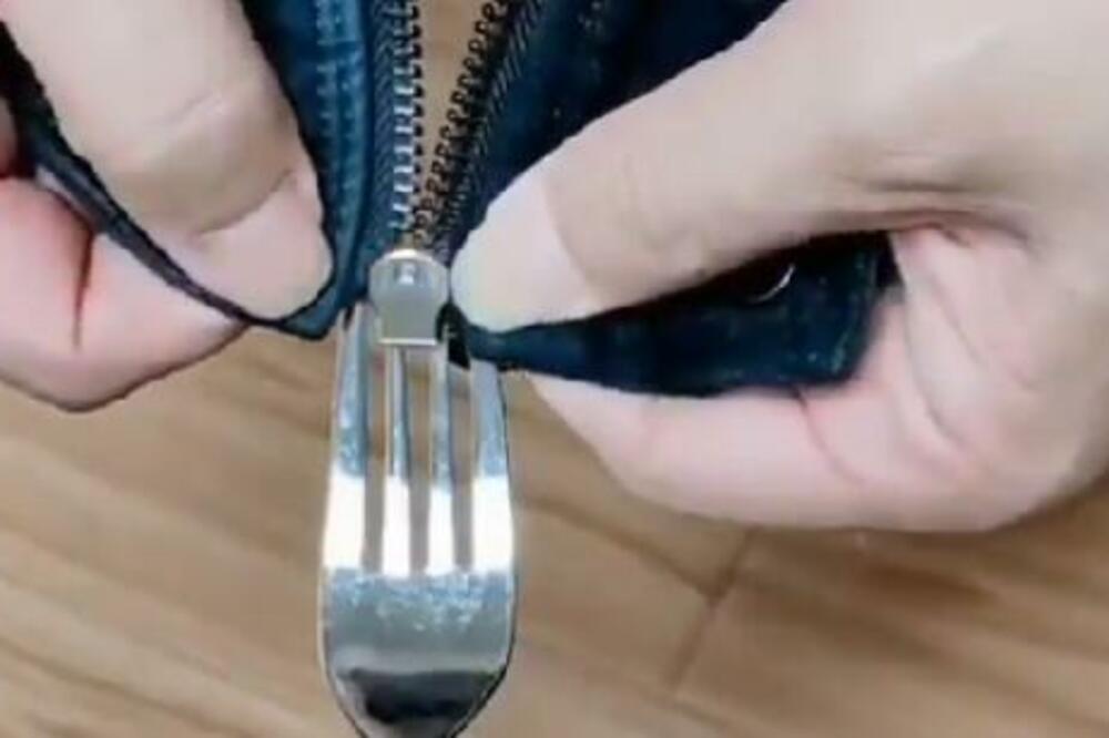 Pokvario vam se rajsferšlus? Ovaj trik oduševio je 5 MILIONA ljudi (VIDEO)