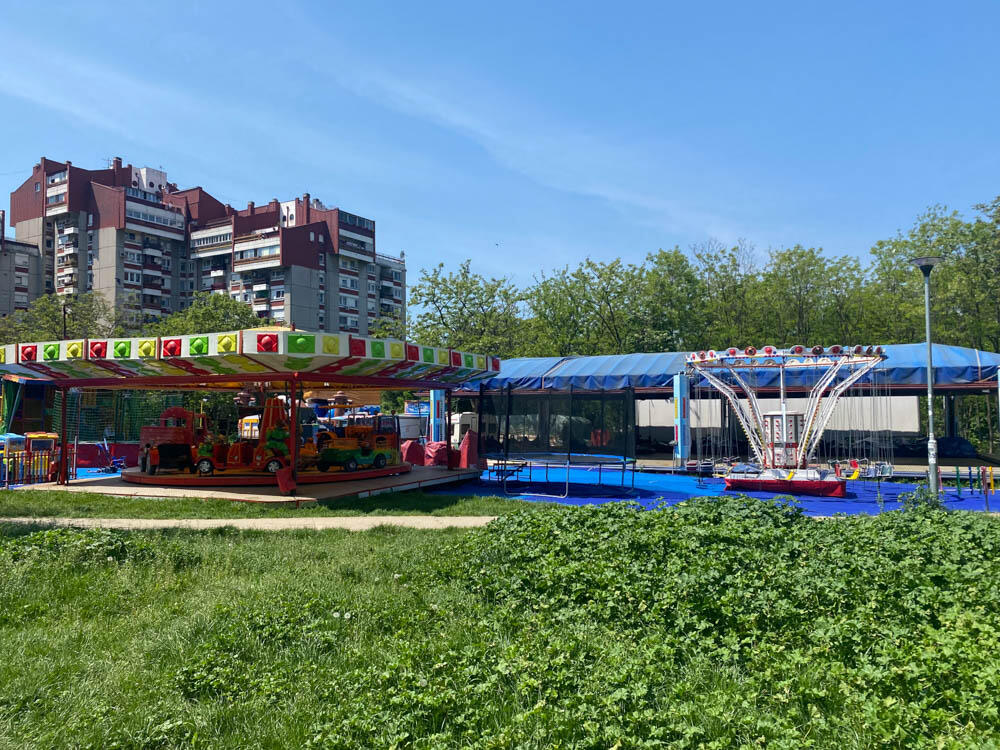 Luna park u Žarkovu ponovo radi