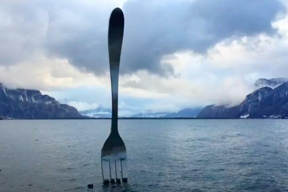 PRIZOR KOJI BODE OČI: Iz jezera viri DŽINOVSKA VILJUŠKA - da, dobro ste PROČITALI, evo o čemu je REČ! (VIDEO)