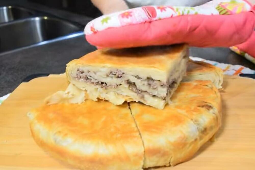 OVO JE ORIGINALNI RECEPT ZA BUREK SA MESOM: Domaćice same UMESITE TESTO, ovo do SADA NISTE PROBALI