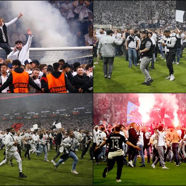 SLAVLJE KAKVO SE NE VIĐA U LIGI ŠAMPIONA: Invazija armije navijača na teren, Sevilju čeka PAKAO! (FOTO/VIDEO)