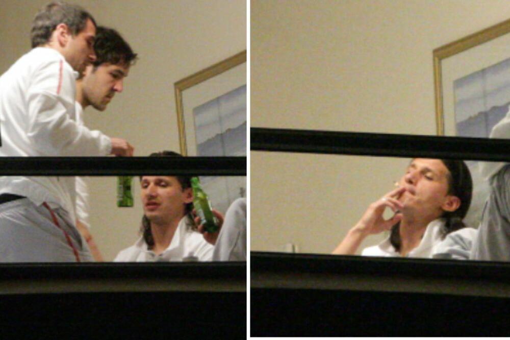 SLIKE KOJE SU IZNENADILE SRBIJU: Pivo i cigarete u "orlovskom gnezdu"! Na Mundijalu bili kao na ekskurziji (FOTO)