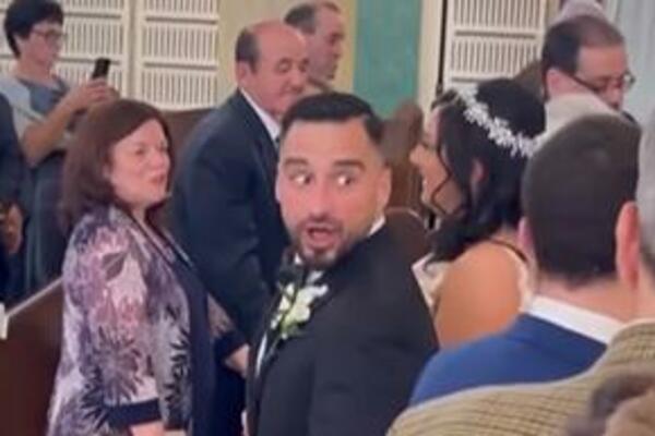 Na venčanju primio lošu vest: VOLJENI KLUB MU UPOROPASTIO DAN ZA PAMĆENJE! Da li bi vaša žena tolerisala ovo? VIDEO