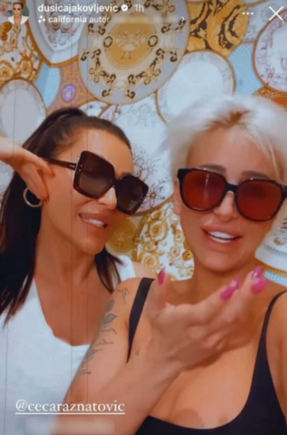 Ceca Ražnatović, Dušica Jakovljević