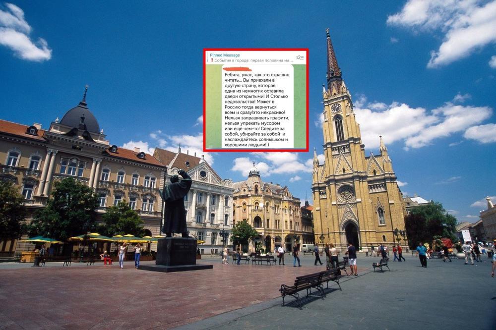 RUSKINJE OSULE PALJBU PO NOVOM SADU SAMO TAKO: Sugrađani im poručuju da se VRATE odakle su došle! (FOTO)