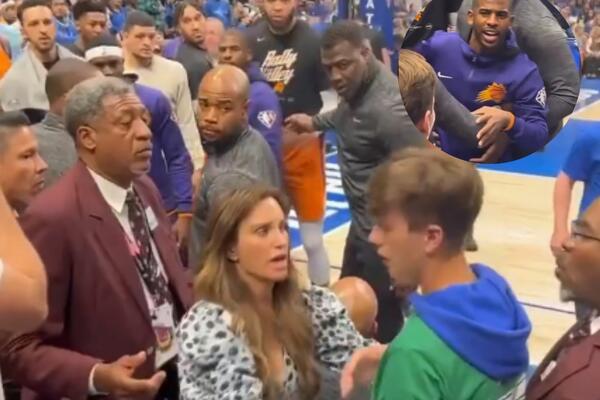 "DIRAŠ MI MAJKU! VIDEĆEMO SE MI POSLE!" - Skandal, navijač maltretirao porodicu Krisa Pola, na Dan majki! (VIDEO)