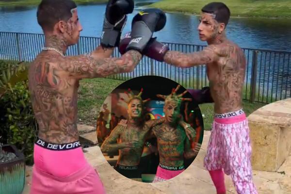 BUKVALNO IH IZUO OD BATINA I OPLJAČKAO: Braća reperi umislili da su bokseri, ceo svet se SPRDA s njima! (VIDEO)