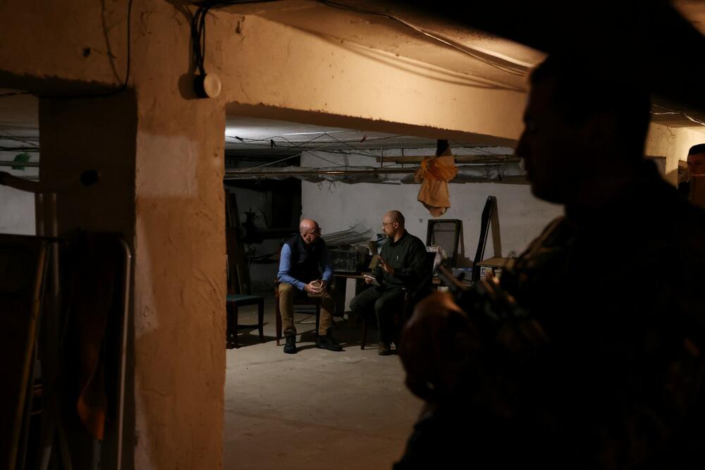 RAKETNI NAPAD PREKINUO SASTANAK ZVANIČNIKA! Mišel morao u SKLONIŠTE tokom posete Odesi (FOTO)