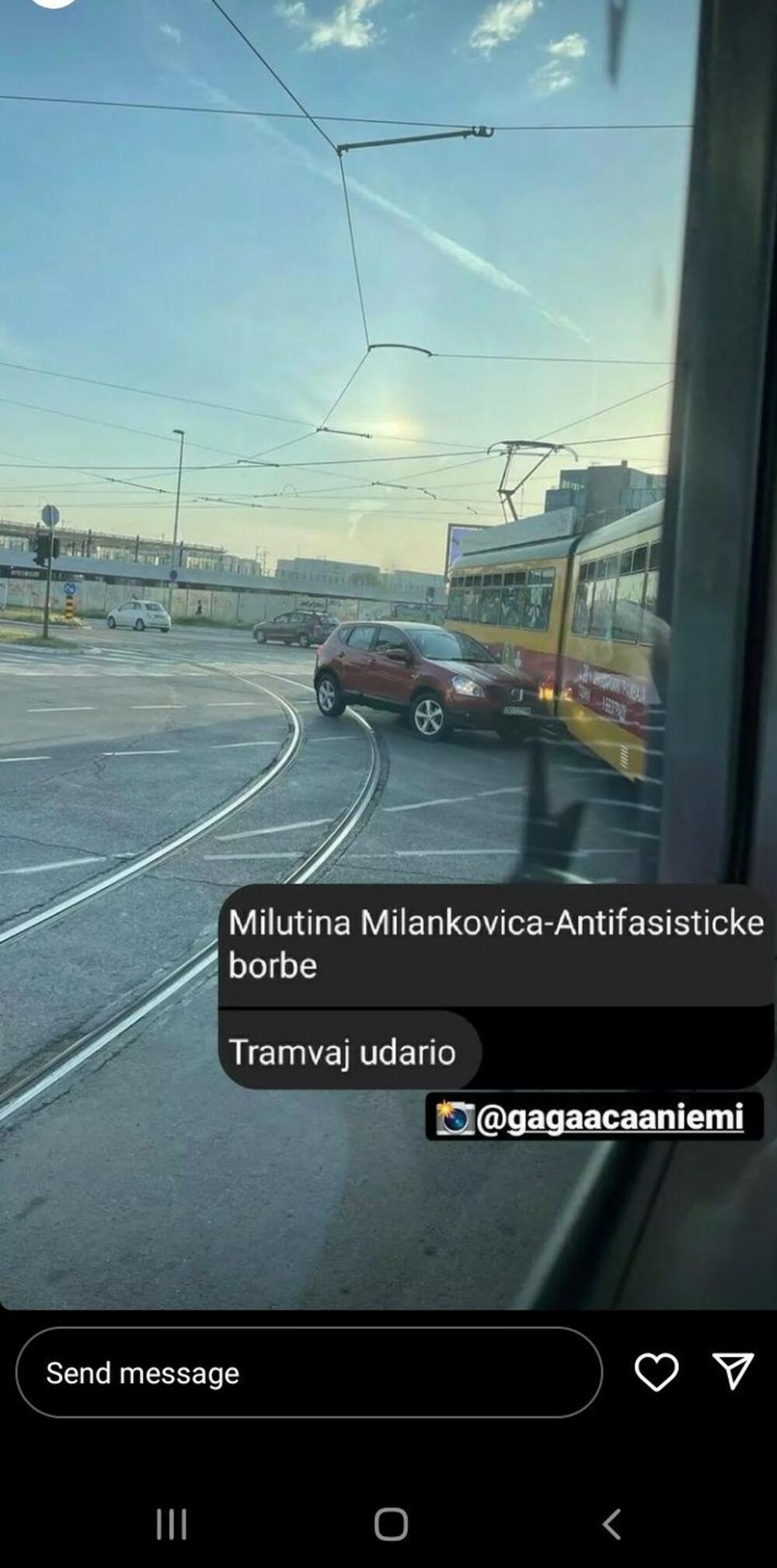 Udes na Novom Beogradu