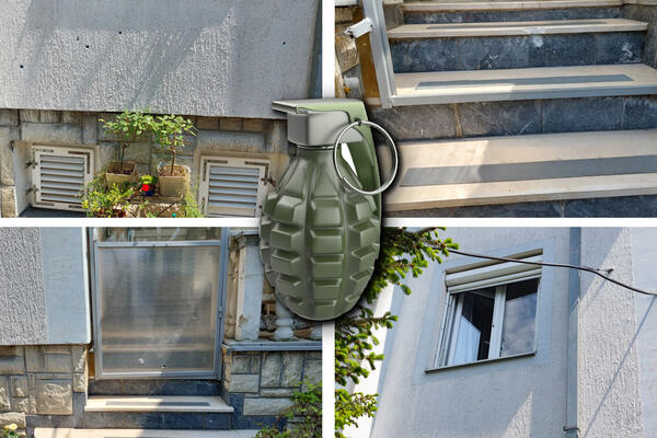 BAČENA BOMBA U DVORIŠTE KUĆE NA ZVEZDARI: Policija našla delove eksplozivne naprave