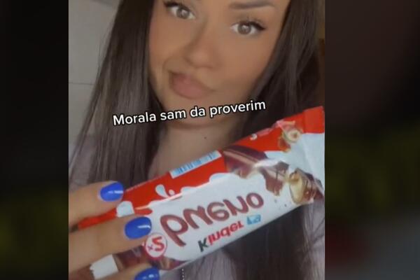OTVORILA KINDER BUENO I DOŽIVELA ŠOK! Nije mogla da veruje ŠTA VIDI u čokoladici (VIDEO)