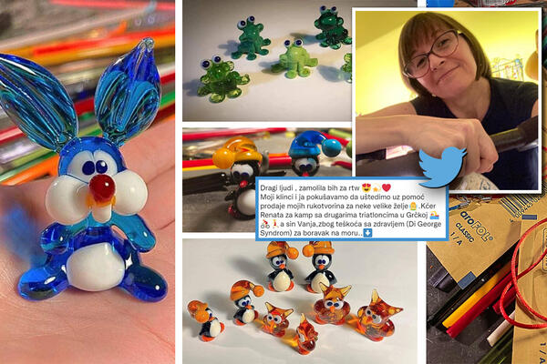 IRENA I NJENI KLINCI ZNAJU KAKO DA SAMI OSTVARE SVOJE SNOVE: Ušli smo u ČAROBNI svet STAKLENIH FIGURICA! (FOTO)