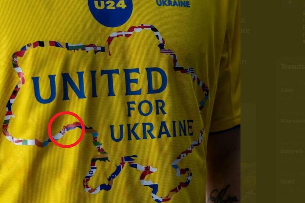 "Ujedinjeni za Ukrajinu": Među zastavama se nalazi i SRPSKA! (FOTO)