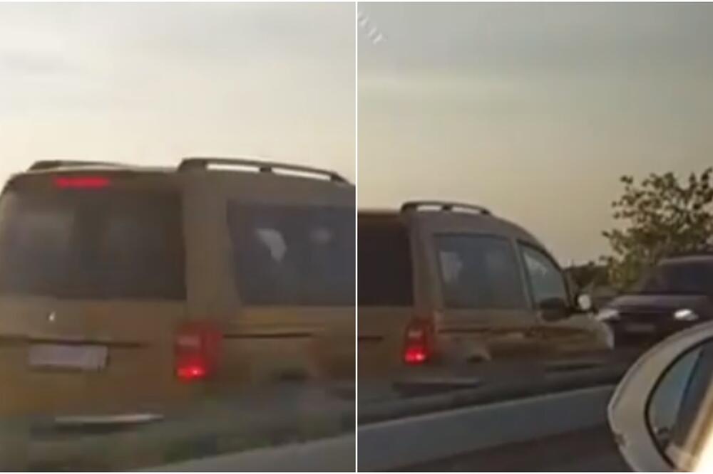 ŠOK SNIMAK SA SRPSKIH PUTEVA: Mogao je NEKO DA NASTRADA, vozi u suprotnom smeru! (VIDEO)