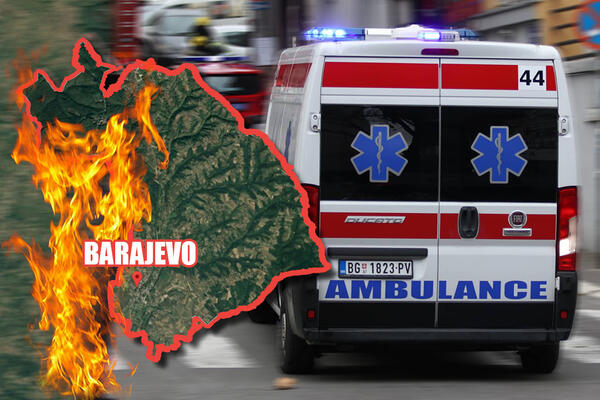 STRAŠAN ZLOČIN U BARAJEVU! Muškarac nožem prerezao vrat ženi, ubo je u leđa, pa zapalio kuću!