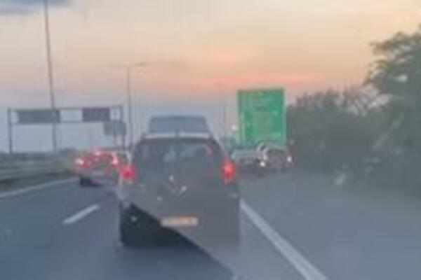 SNIMAK SA MESTA INCIDENTA! Ovde je STRADAO motociklista, MOTOR se uzdigao GOTOVO 10 METARA! (VIDEO)