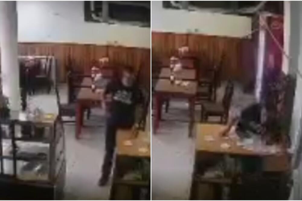 UKRAO TELEFON, NIJE NI TREPNUO: Pojavio se snimak iz kafića na ZELENOM VENCU, da li prepoznajete LOPOVA? (VIDEO)